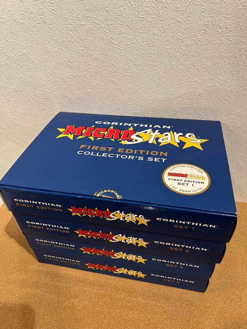 コリンシアン　サッカー　フィギュア　4箱セット