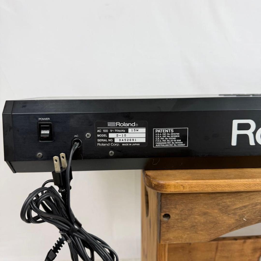 【動作OK】Roland D-10 デジタルシンセサイザー D-50兄弟機