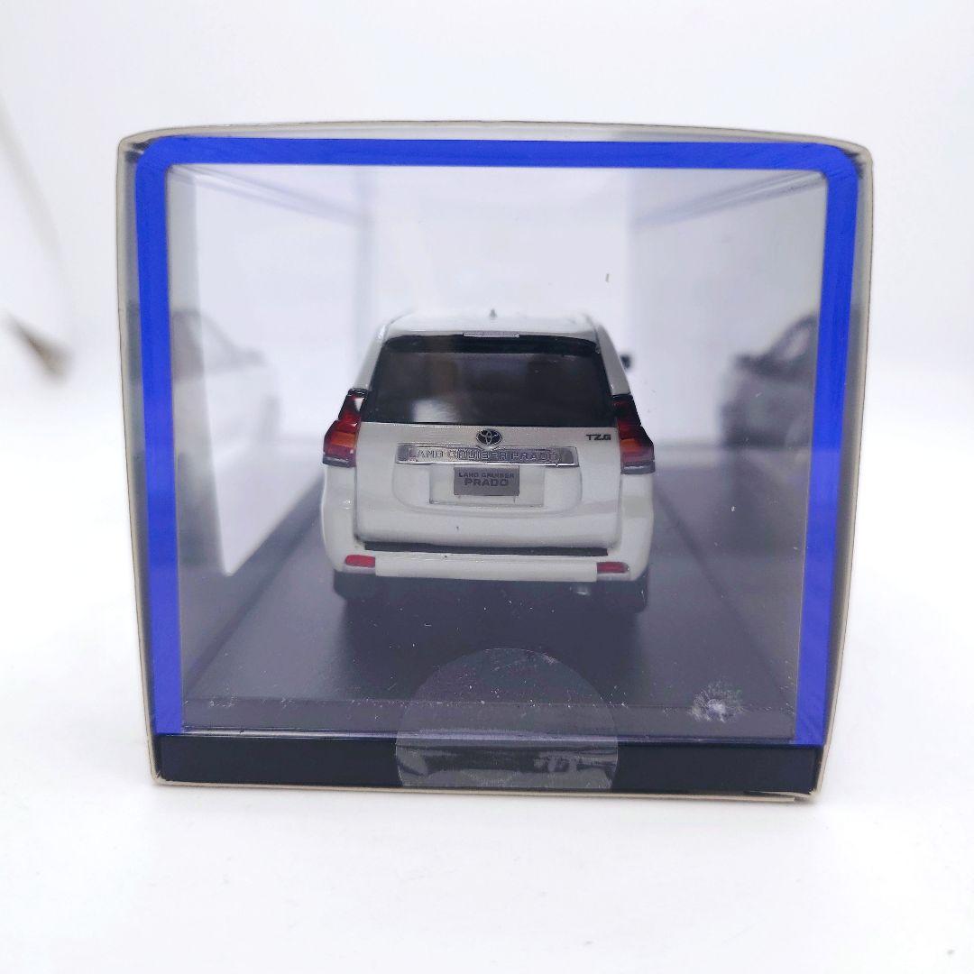 ハイストーリー 1/43 トヨタ ランドクルーザープラド ホワイト