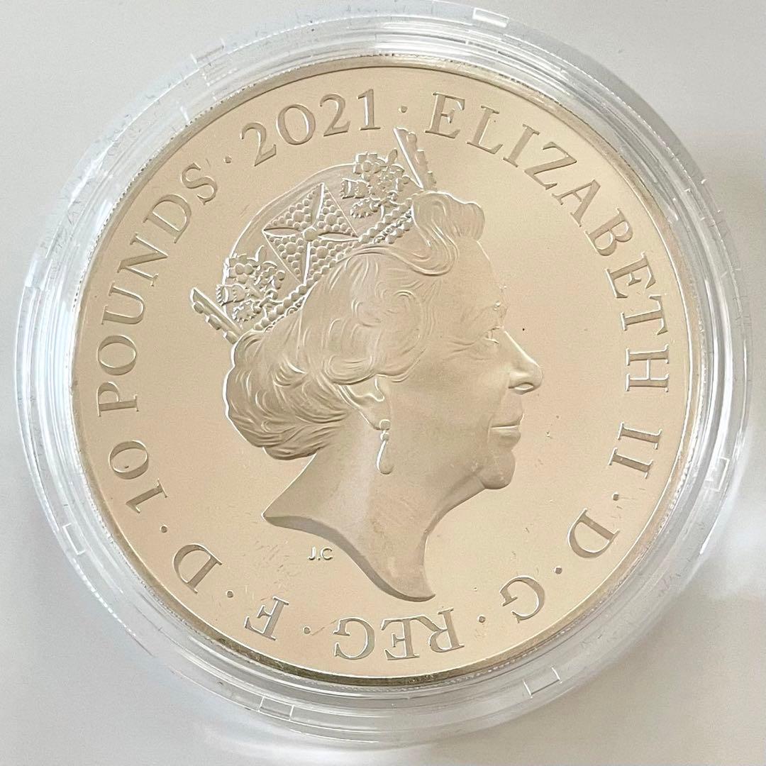 【Trial Pyx】エリザベス女王95歳記念　5オンス銀貨