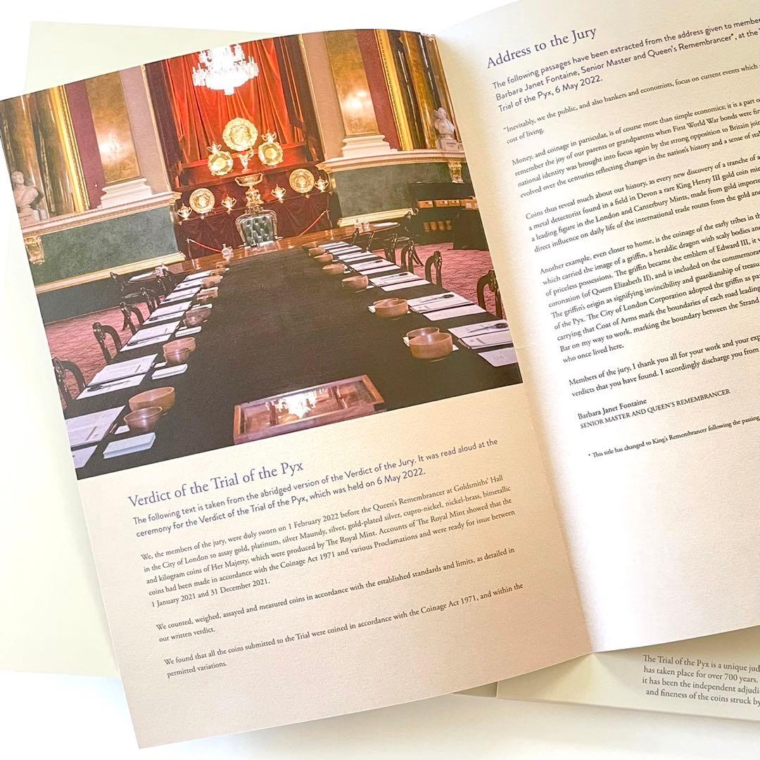 【Trial Pyx】エリザベス女王95歳記念　5オンス銀貨