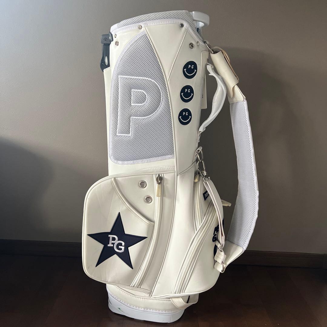 PEARLY GATES キャディバッグ P01989 ホワイト フルセット