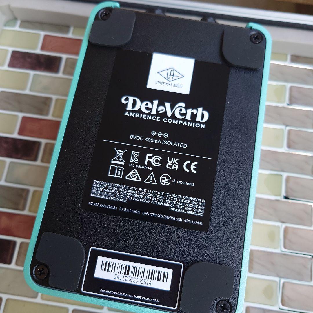 ギター UNIVERSAL AUDIO UAFX DEL-VERB