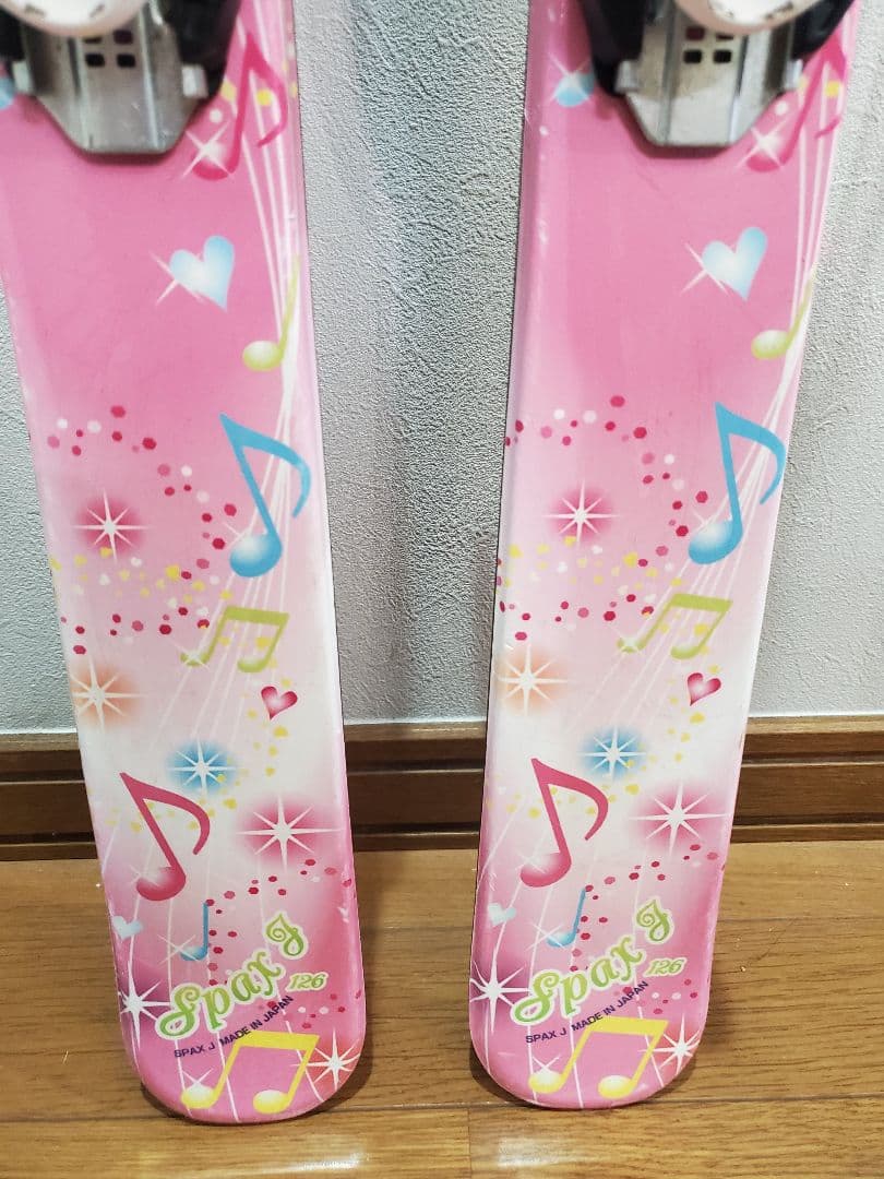 KAZAMA子供用 スキーセット 126cm　ブーツ 23cm