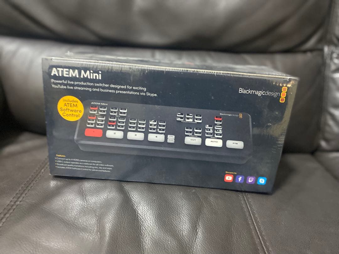 ATEM Mini Blackmagic Design スイッチャー