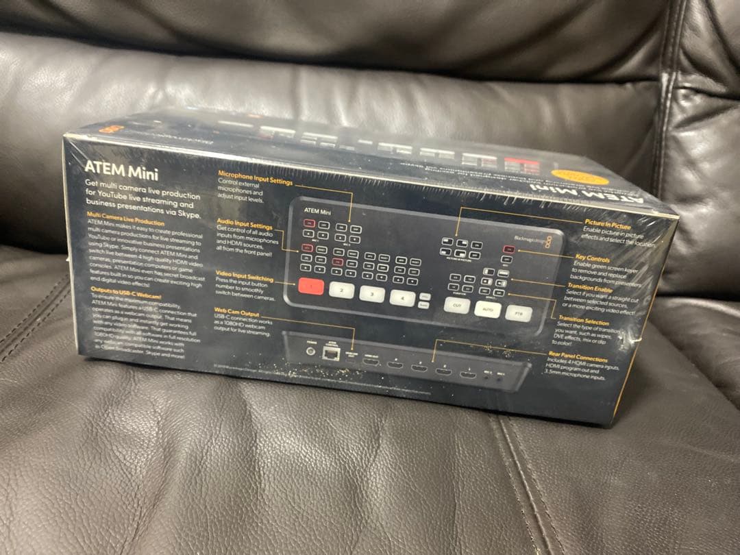 ATEM Mini Blackmagic Design スイッチャー