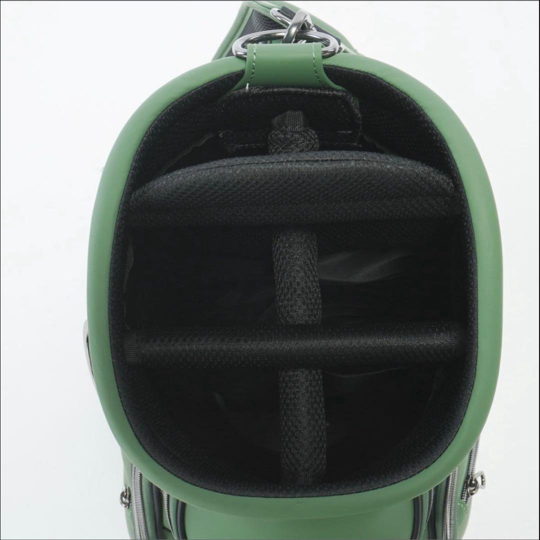 新品 le coq sportif golf キャディバッグ 8.5型 カーキ