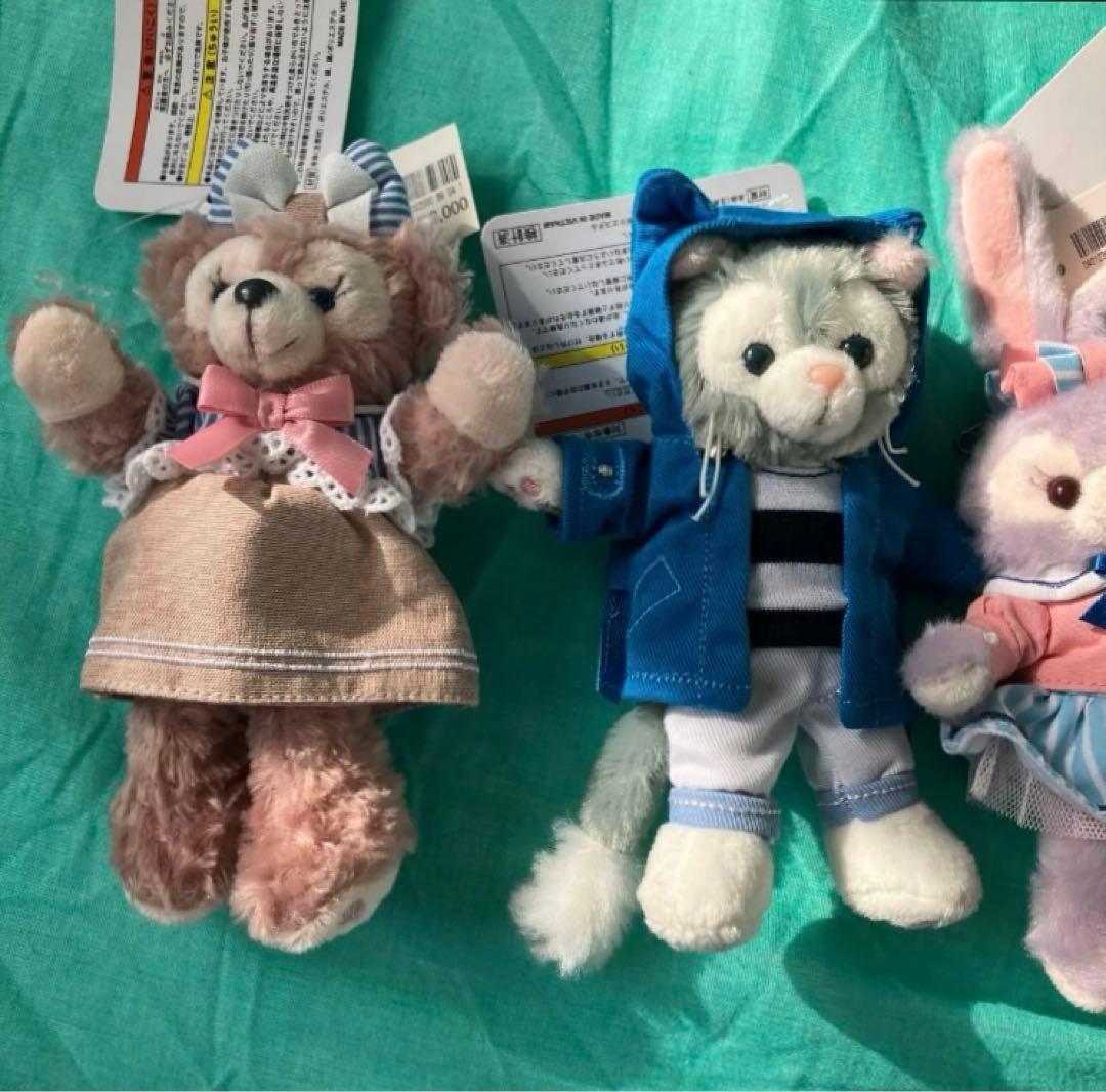 ダッフィー　かくれんぼ　ぬいば　バッヂ　ジェラトーニ　シェリーメイ　ステラルー