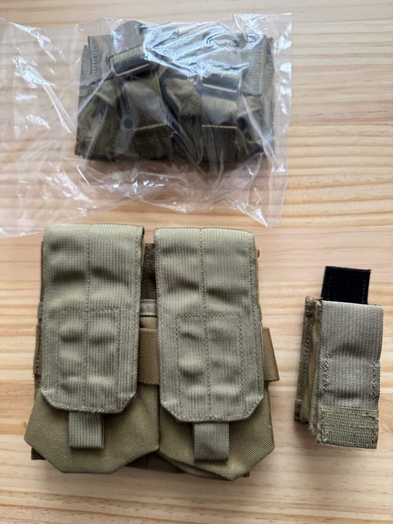 実物 未使用 EAGLE SFLCS or MLCS 含むポーチセット カーキ