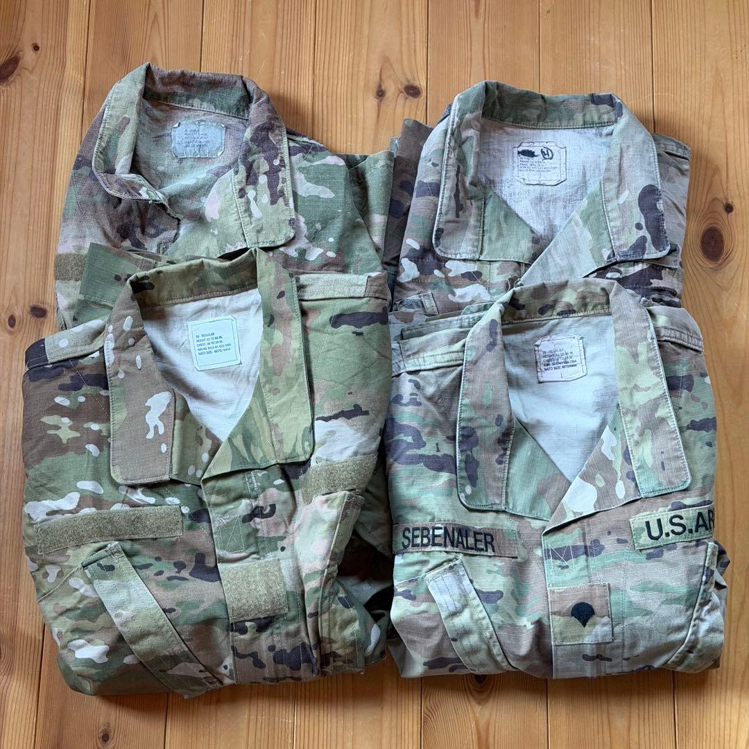 米軍実物 ACU FEMALE ジャケット OCP 36R 4着セット