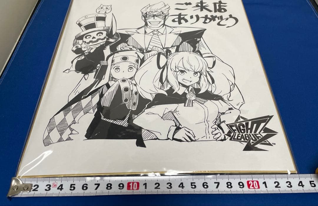 ファイトリーグ イラスト色紙 XFLAGストア限定