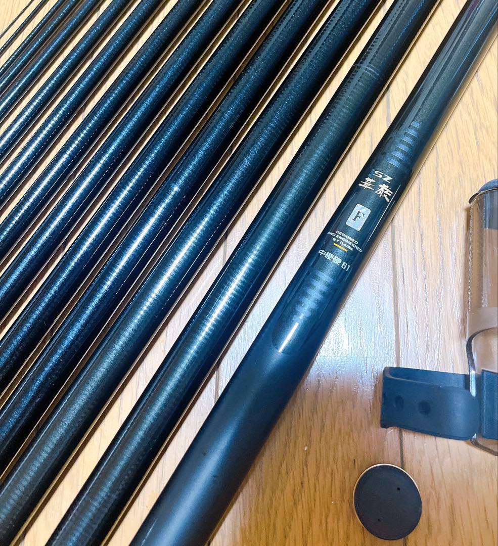 美品 ダイワ 精工 名竿　渓流竿　SZ 華厳F　中硬硬 61