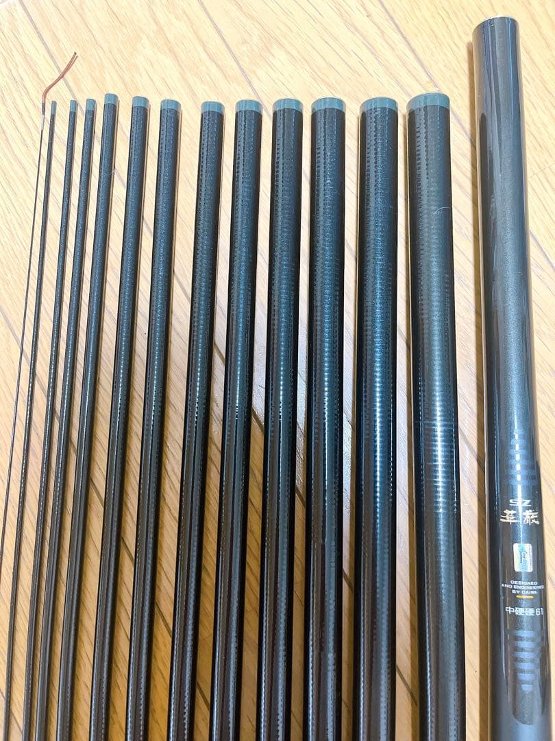 美品 ダイワ 精工 名竿　渓流竿　SZ 華厳F　中硬硬 61
