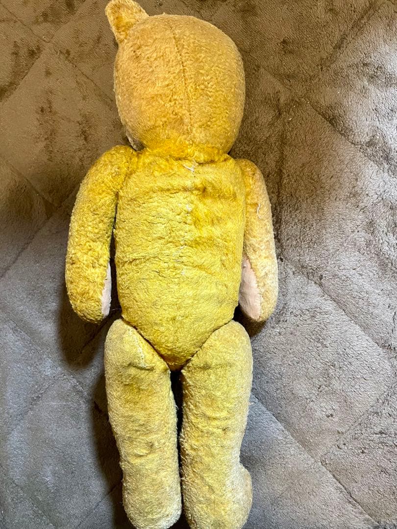 茶色のクマのぬいぐるみ　ビンテージベア