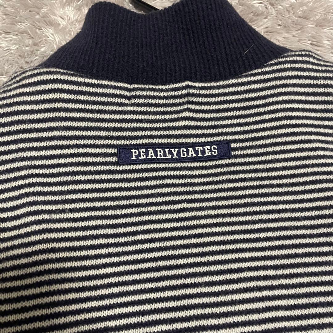 パーリーゲイツ　ジャケット　サイズ6 ニット　セーターブルゾン　フルジップ