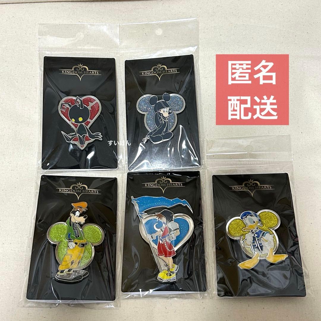キングダムハーツ ピンバッジ 5種類 ロフト KINGDOM HEARTS ④