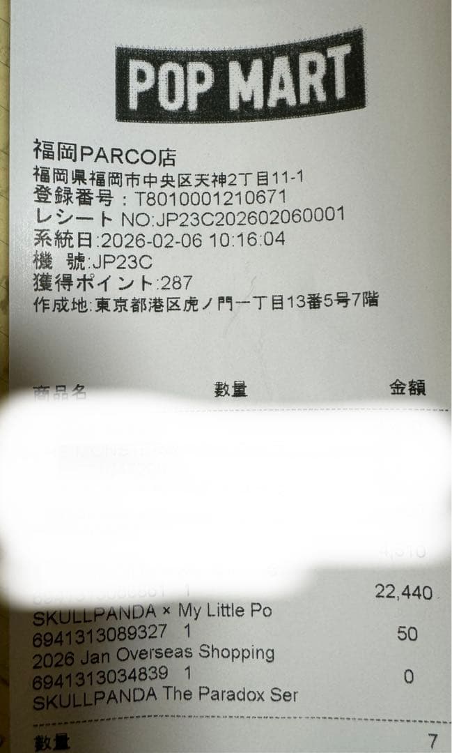 SKULLPANDA × マイリトルポニー　シークレット入り