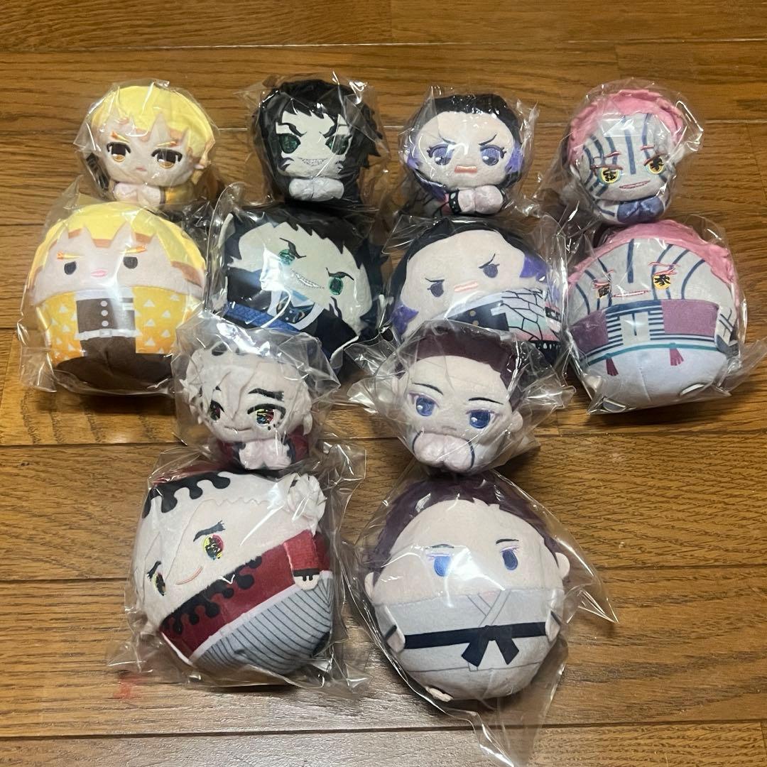 【新品】鬼滅の刃 ふわコロりん はぐキャラ 12個セット 特典 童磨 狛治 有り