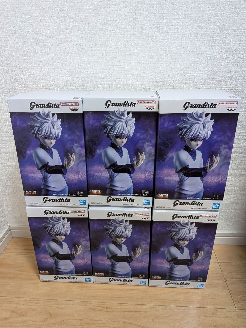HUNTER×HUNTER Grandista キルア フィギュア 6個セット