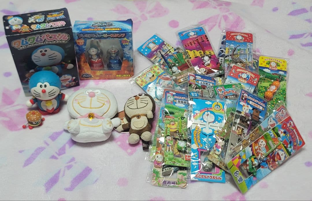 ご当地 ドラえもん マスコット スタンプ パズル 25点