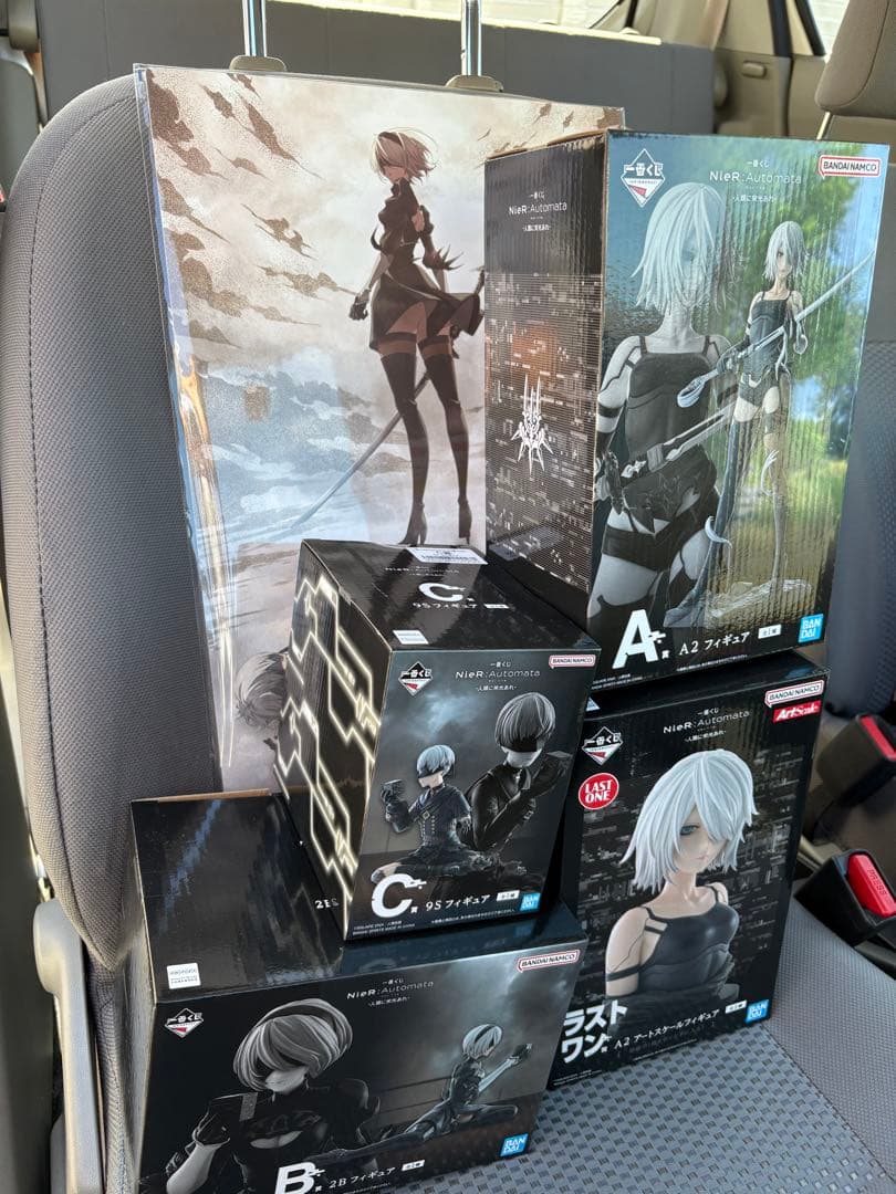 新品未開封 一番くじ ニーアオートマタフィギュアセット＋下位賞