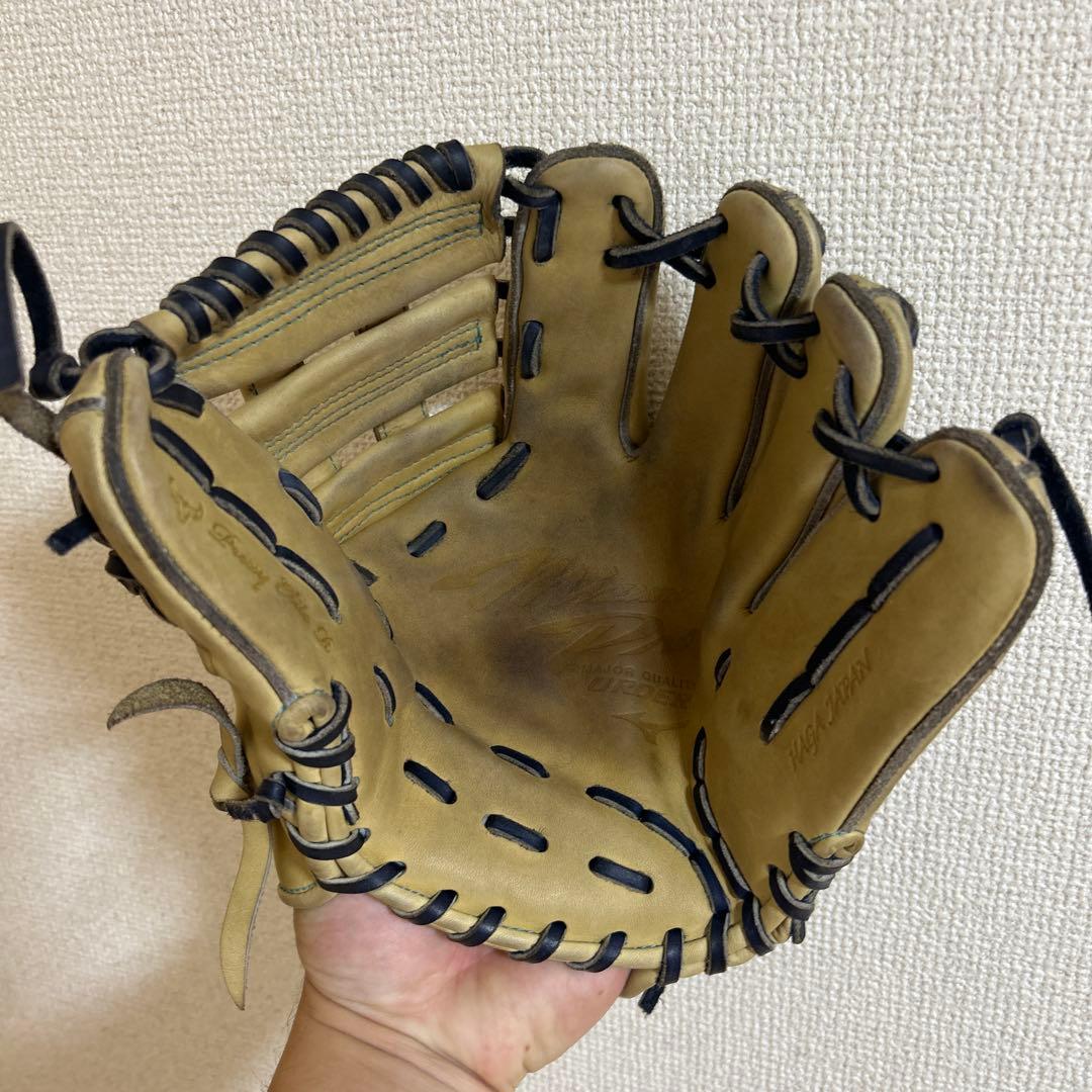 ミズノプロ オーダー 軟式グラブ 小指2本仕様