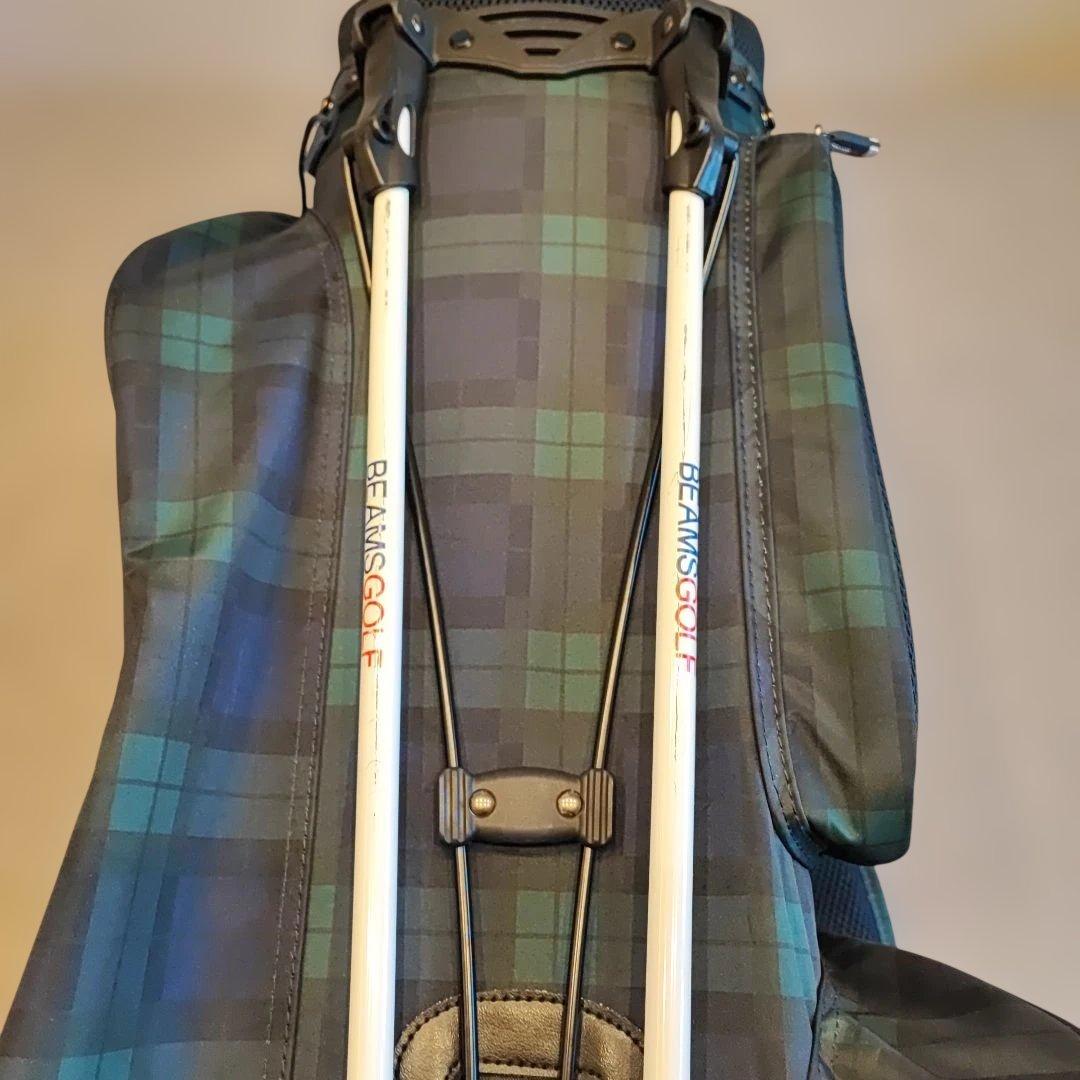 BEAMS GOLF キャディバッグ チェック