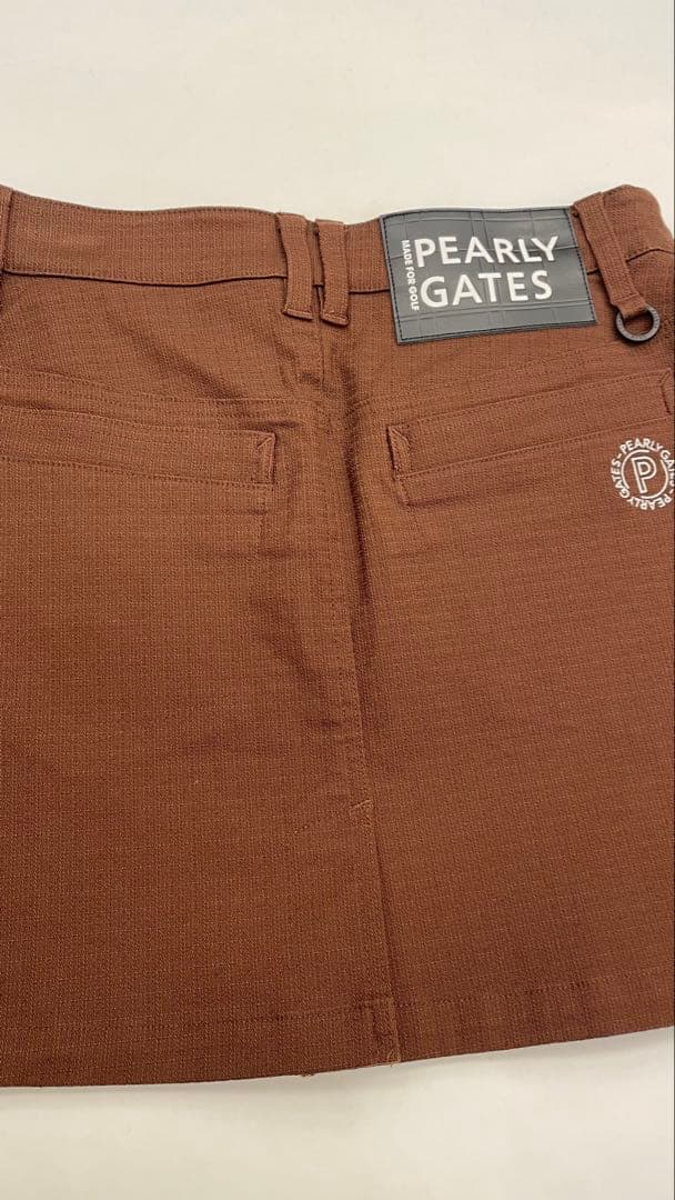 値下げ！PEARLY GATES ¥26400 ブラウン スカート