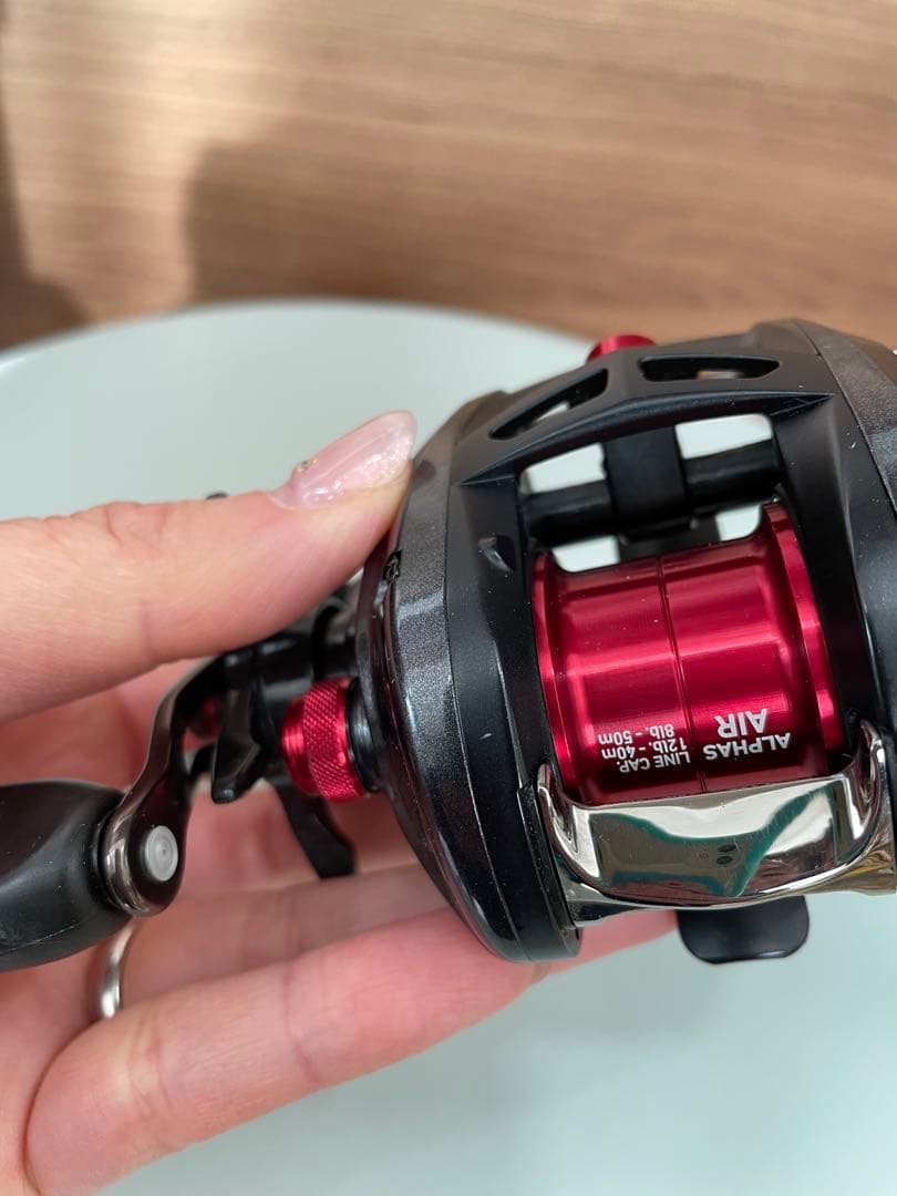 Daiwa ALPHAS AIR 7.2L ベイトリール 中古
