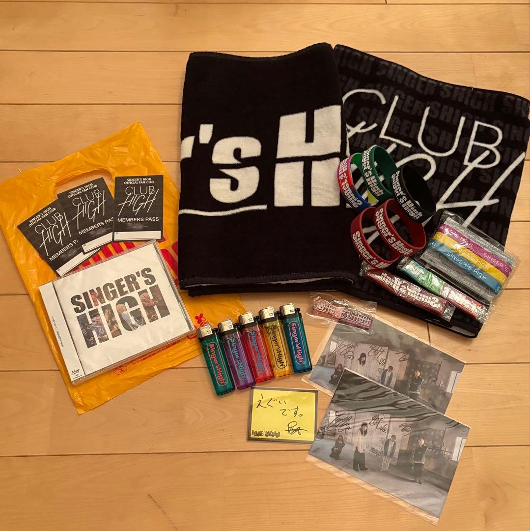 シンガーズハイ シンハイ　グッズセット
