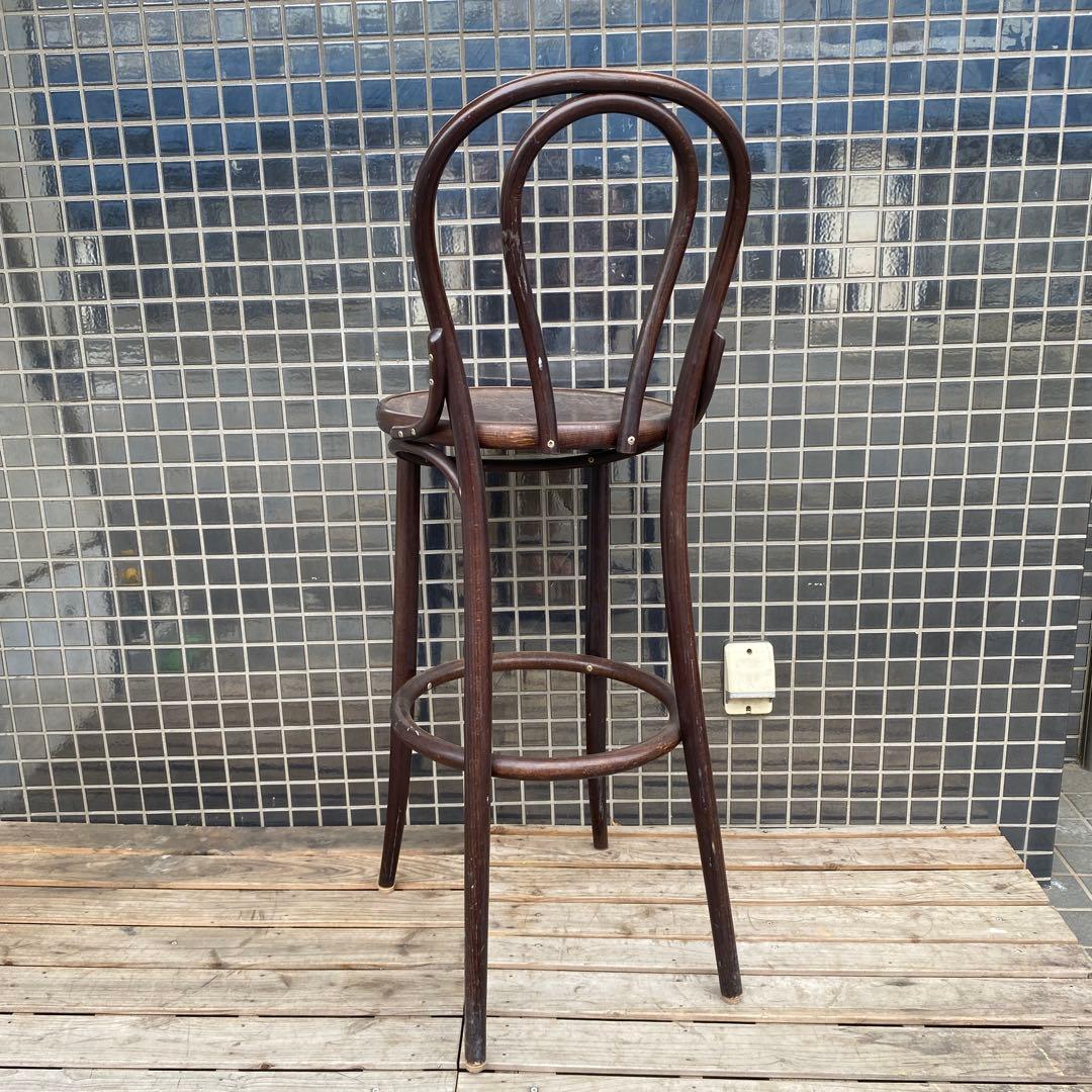 カウンターチェア インテリア 家具 ミッドセンチュリー 椅子 型押し 木彫