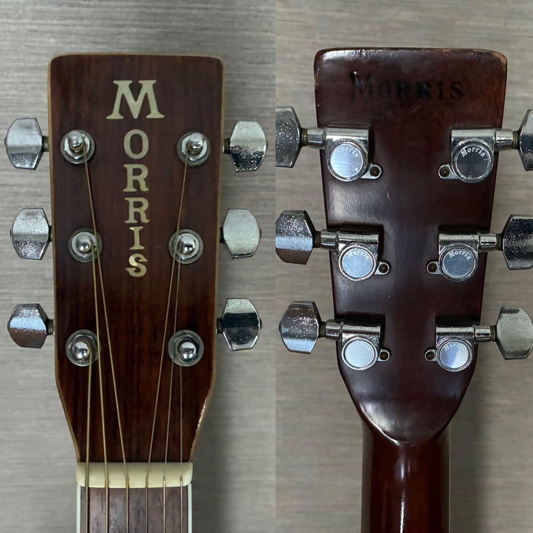【美品】Morris W-35 アコースティックギター　弦交換