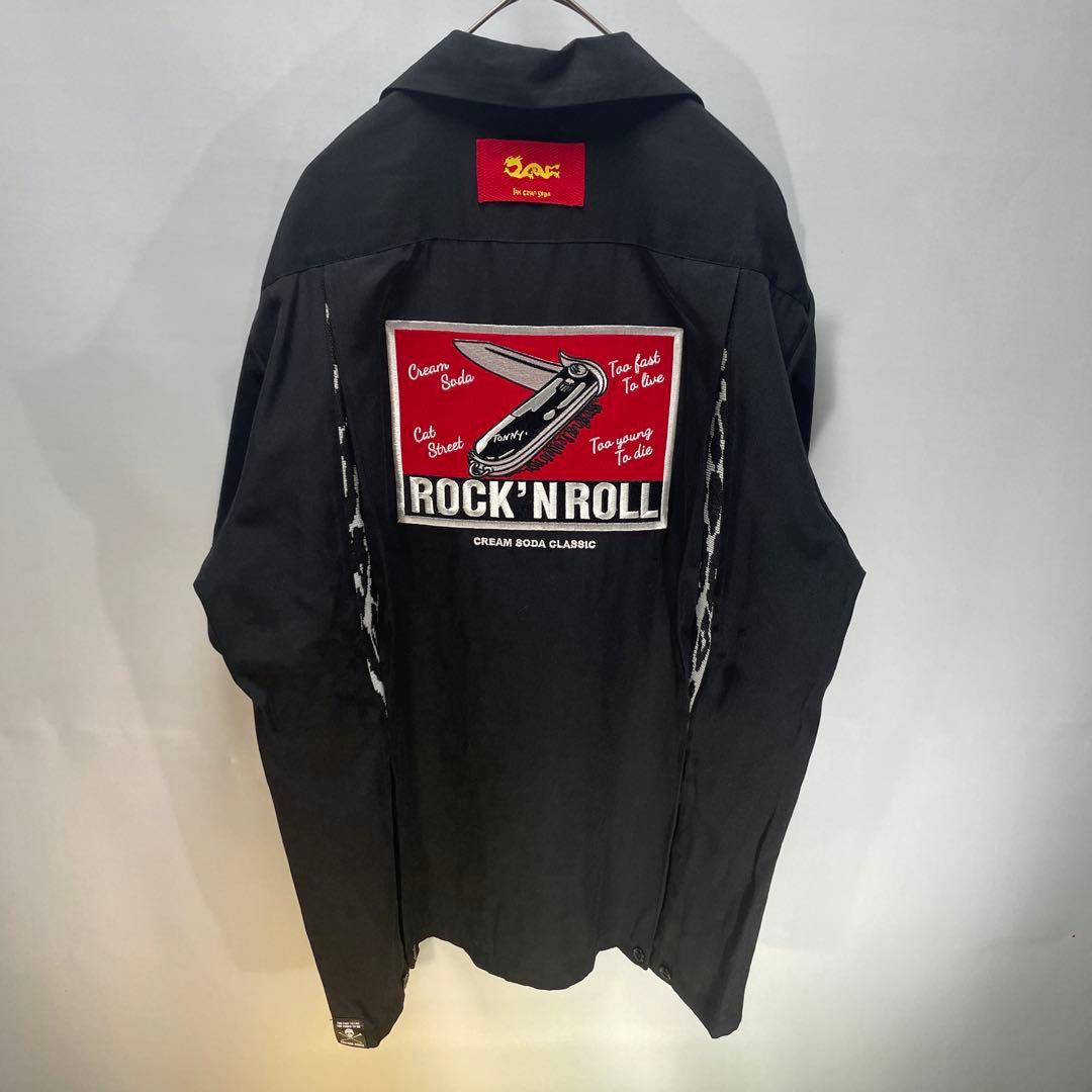 美品　クリームソーダ　ジャックナイフ　ボーリングシャツ　サイズM