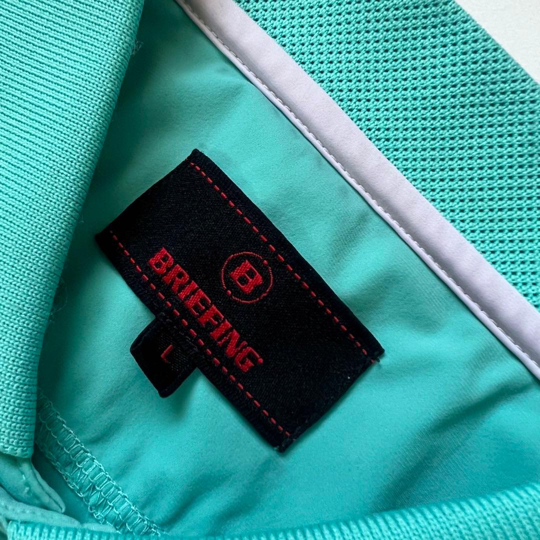 BRIEFING ブリーフィング　バイカラー　ポロシャツ　ゴルフ　メンズ　半袖