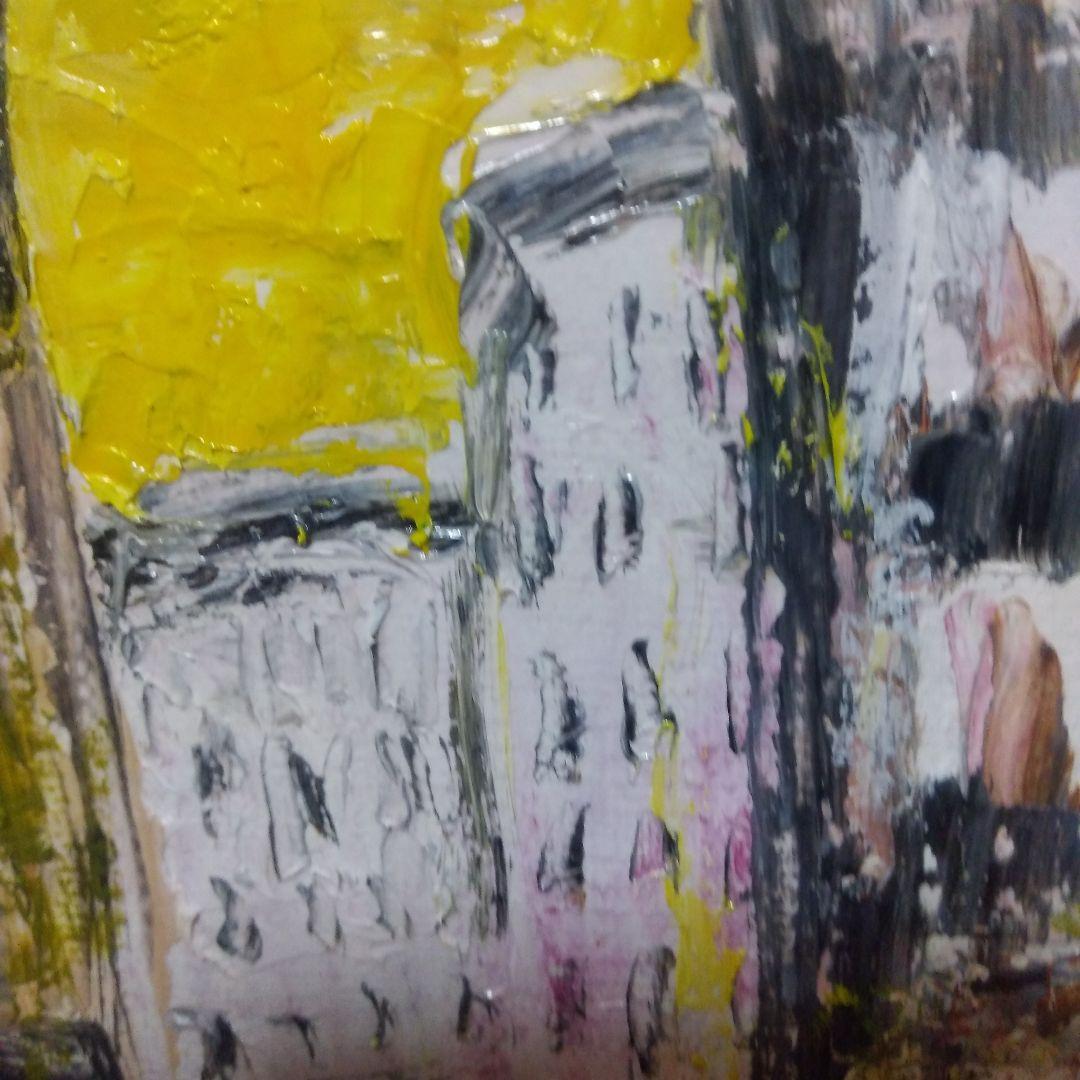 絵画「ヴェネツィア」大澤扶二子さん作　真作/油彩画/風景画/油絵/静物画/抽象画