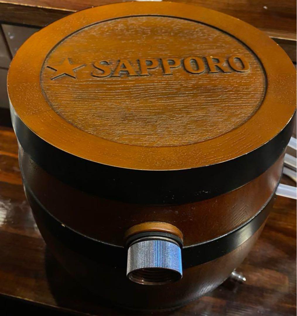 サッポロ SAPPOLO ビヤ樽くん 氷冷式 木樽型ビールサーバー