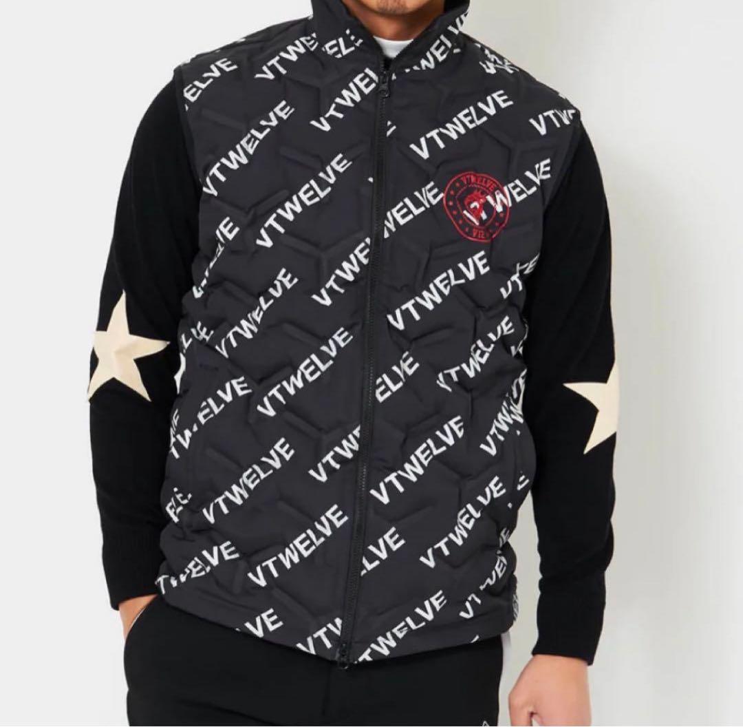 【新品】V12 ゴルフベストLサイズ定価：39600円AIR VET VEST