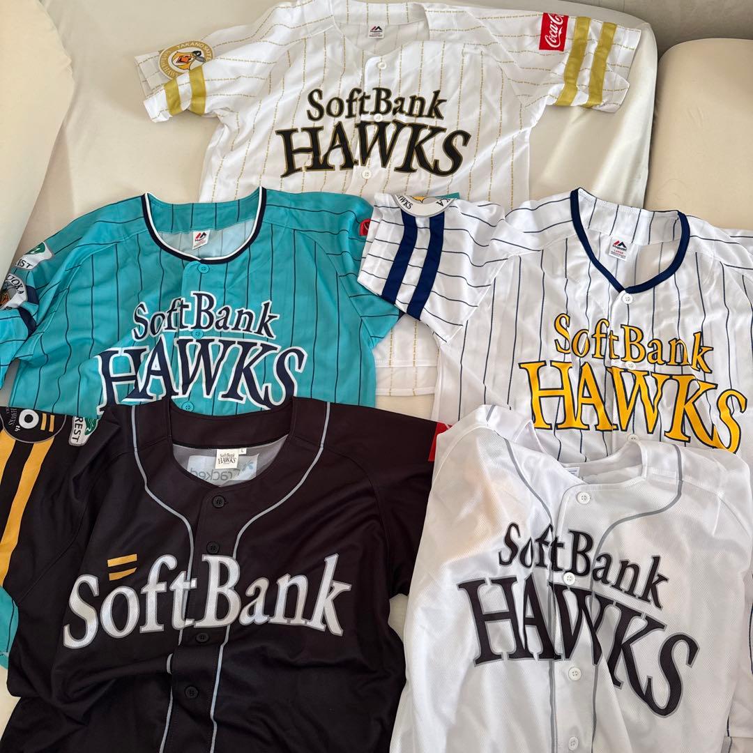 【SoftBank Hawks5点入手困難】鷹の祭典 ユニフォームセットL