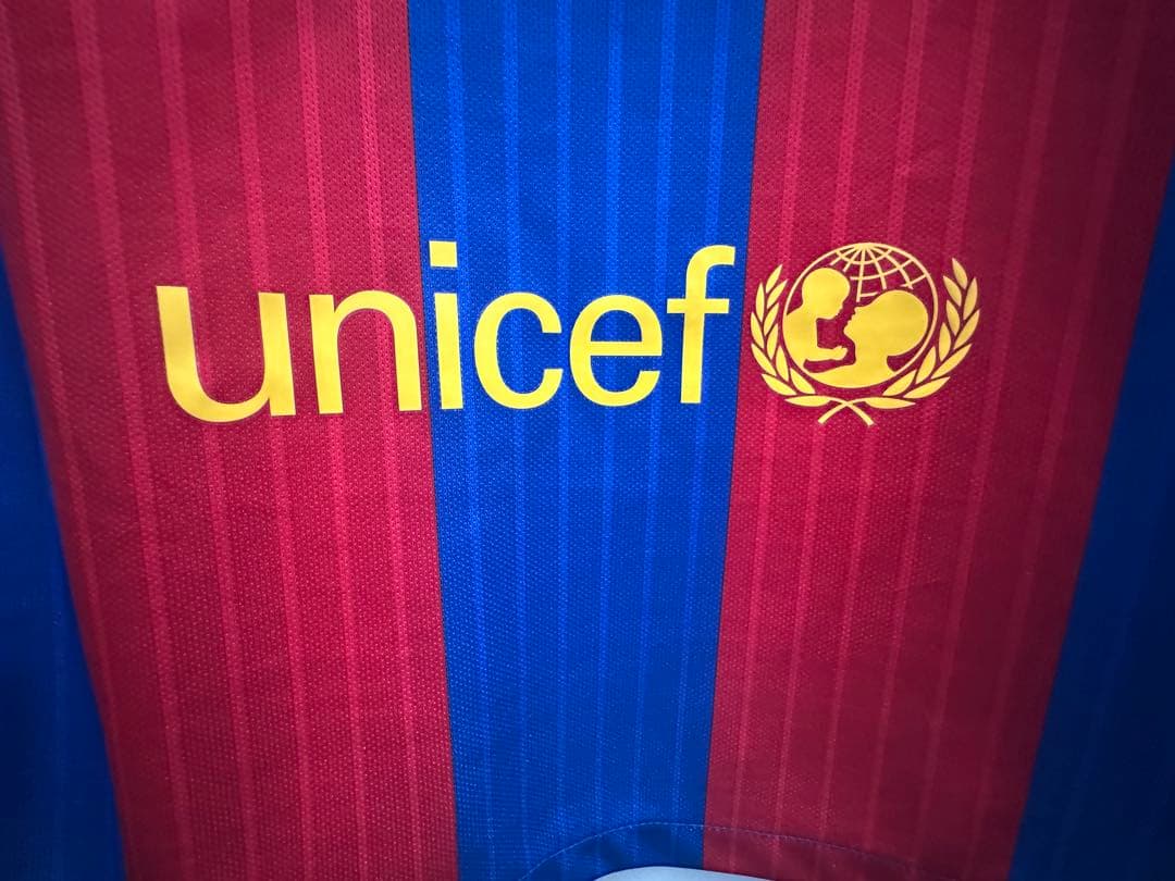 【メッシ#10】 バルセロナ ユニフォーム 16/17 サイズM