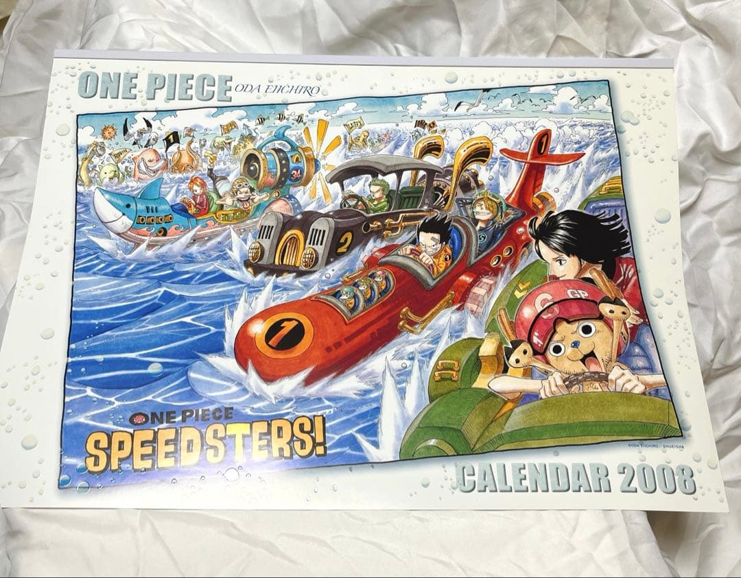 ONE PIECE コミックカレンダー 2005〜2008 4点セット