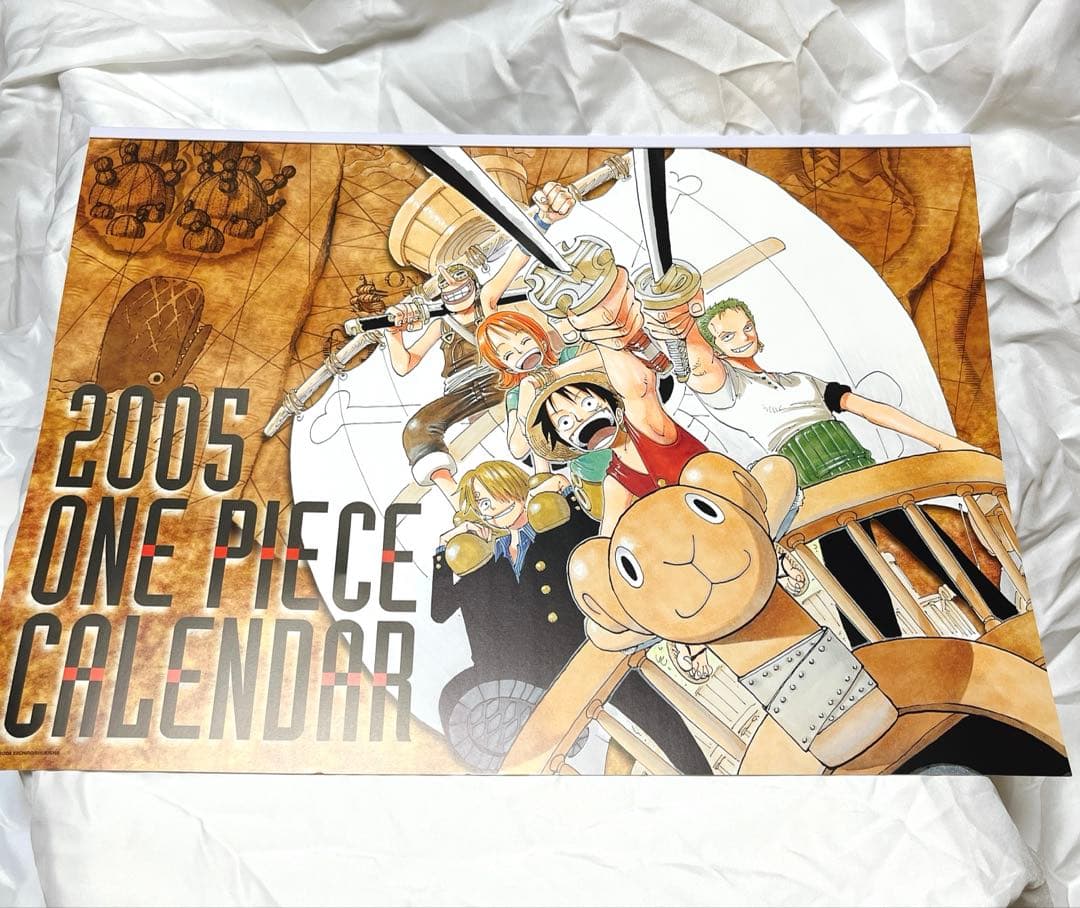 ONE PIECE コミックカレンダー 2005〜2008 4点セット