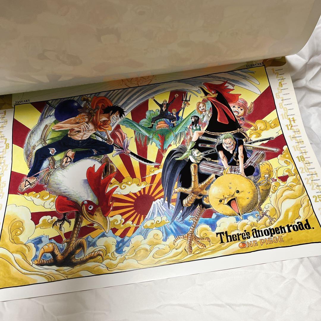 ONE PIECE コミックカレンダー 2005〜2008 4点セット