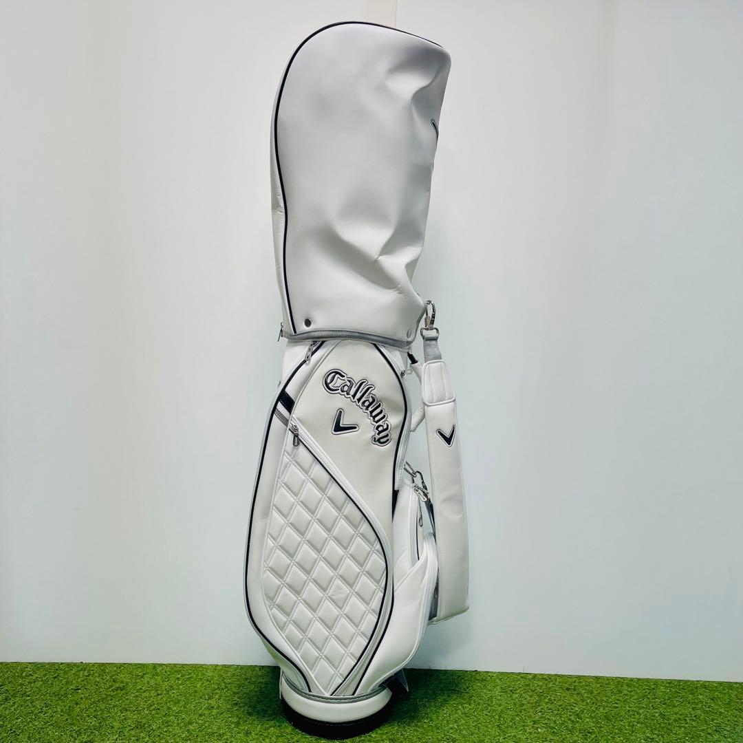 レディース Callaway キャロウェイ キャディバッグ ホワイト ゴルフ