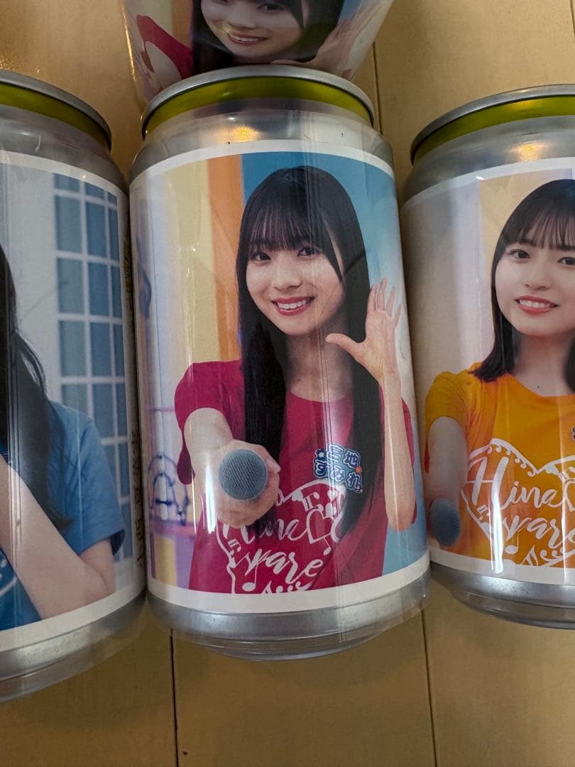 全種類　「日向坂ミュージックパレード」オリジナルラベル缶