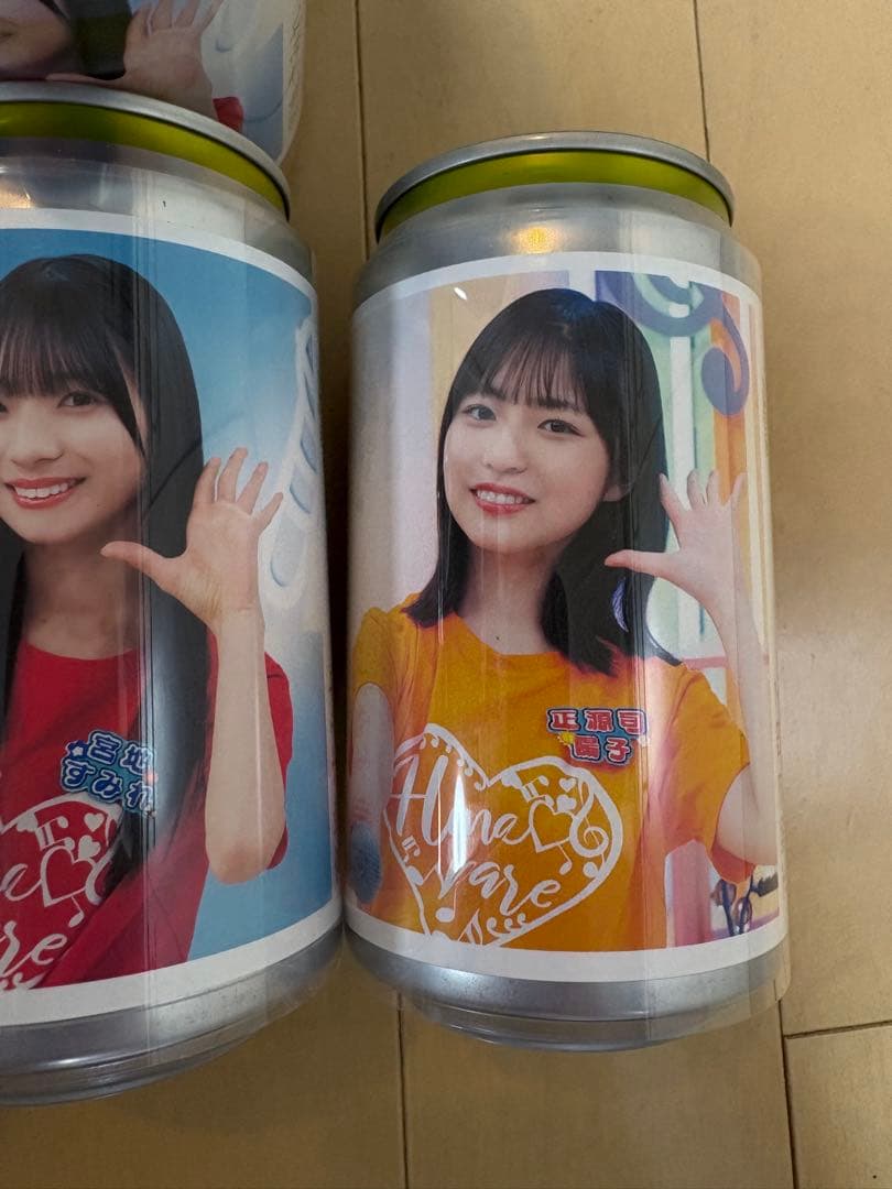 全種類　「日向坂ミュージックパレード」オリジナルラベル缶