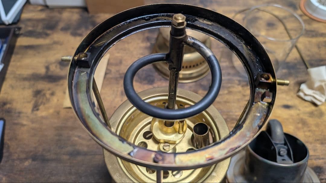 ★R★　Petromax HK500 ブラス（付属品+純正ケース他別売パー