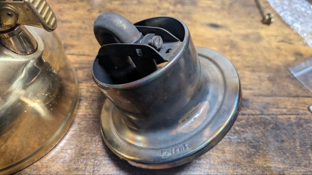 ★R★　Petromax HK500 ブラス（付属品+純正ケース他別売パー