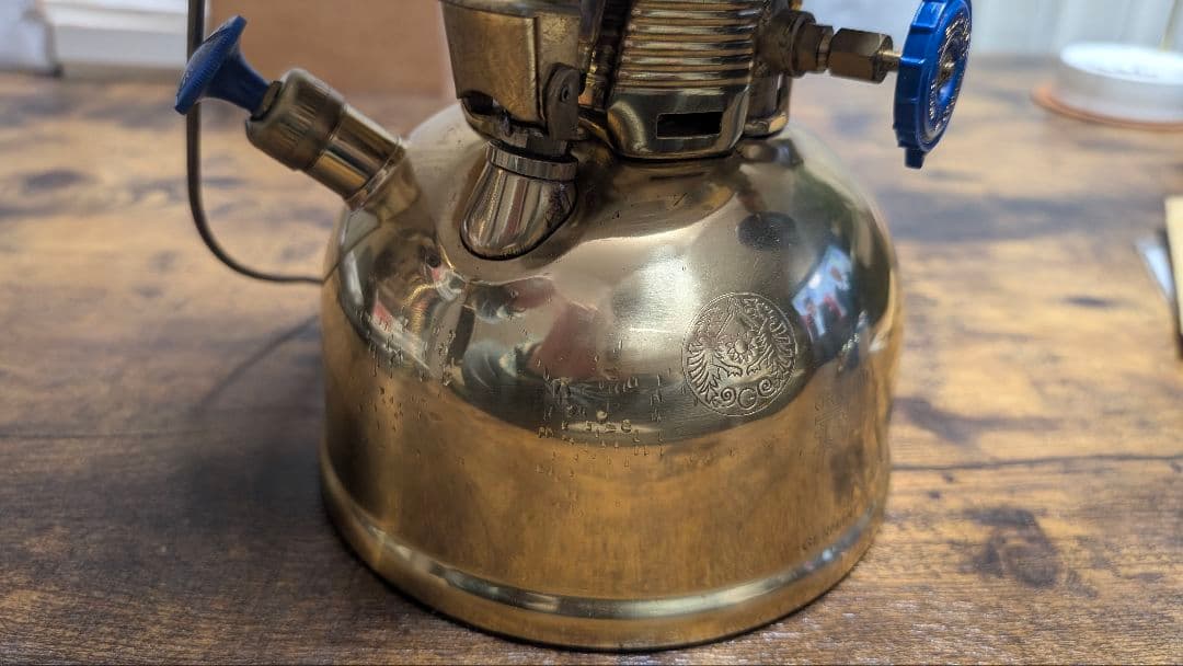 ★R★　Petromax HK500 ブラス（付属品+純正ケース他別売パー