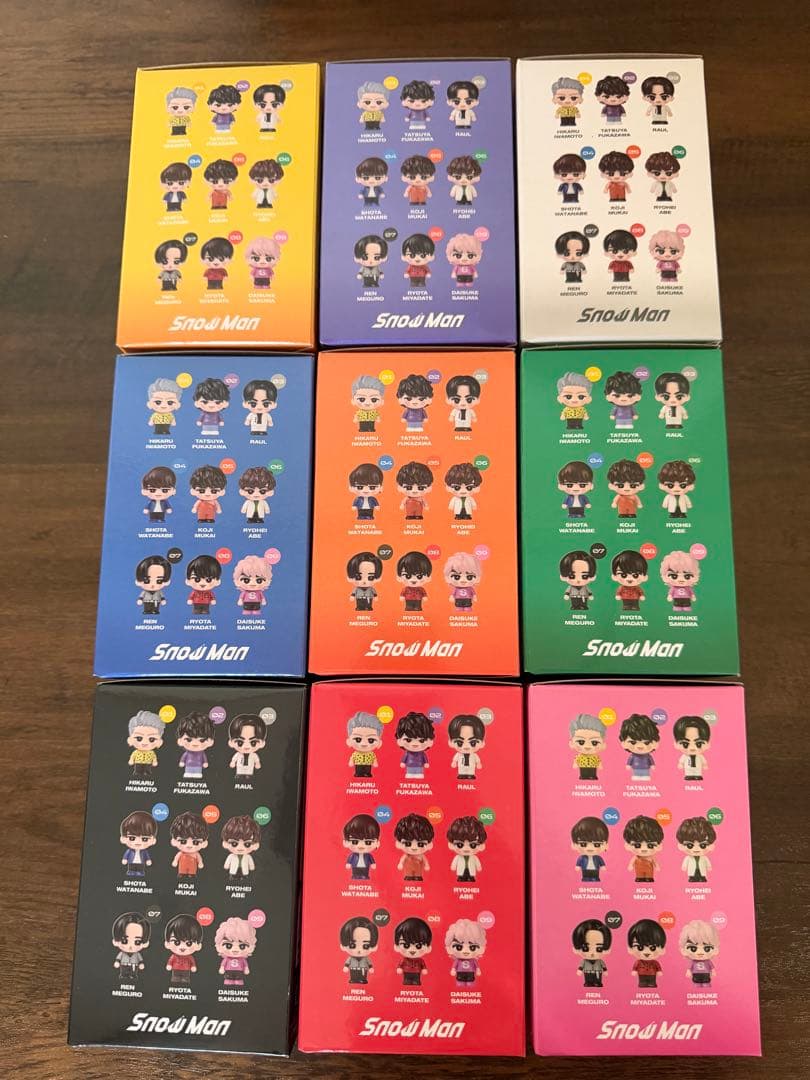 Man DomeTour2025-2026ON すのチルソフビ9個セット