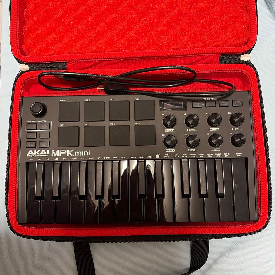 AKAI MPK mini ブラック＋バッグ